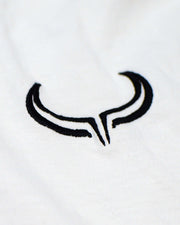 White High-Impact Shorts Tee for Men - Logo